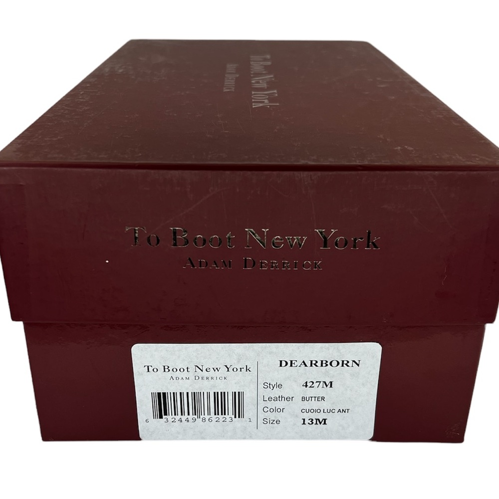 To Boot New York Adam Derrick 427 Dearborn Butter Leather Slip On Loafer Shoes - Picture 8 of 15